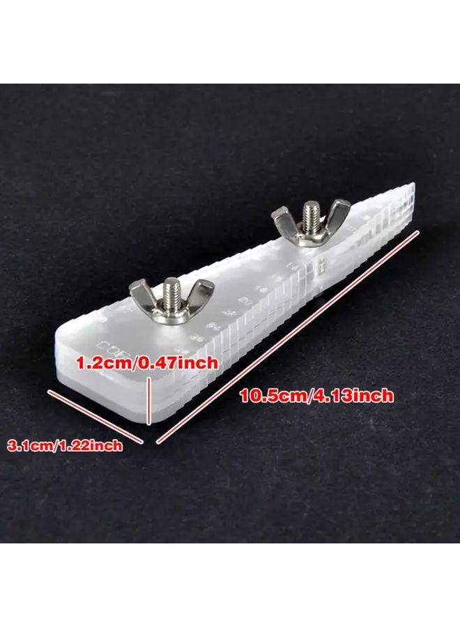 1 Set Durable Metal Tube Bender with Scale Adjustable Clamp For Model Making Handrails Vehicle Handles Multi Functional Crafting Tool - Image 2