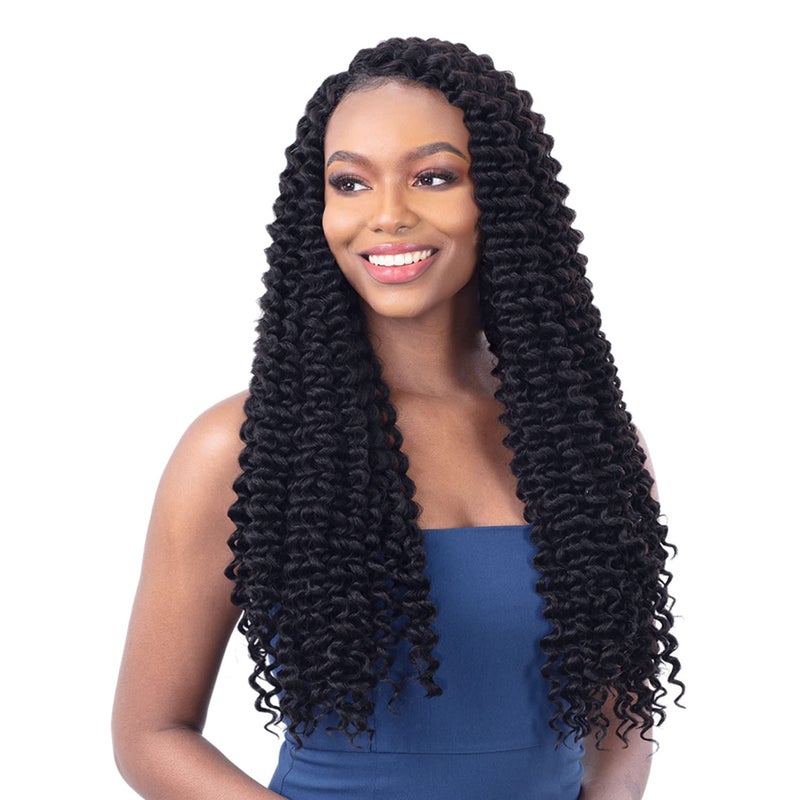 FreeTress Braids Freetress Crochet Braid 3X JOYFULL CURL 20 2 Dark Brown