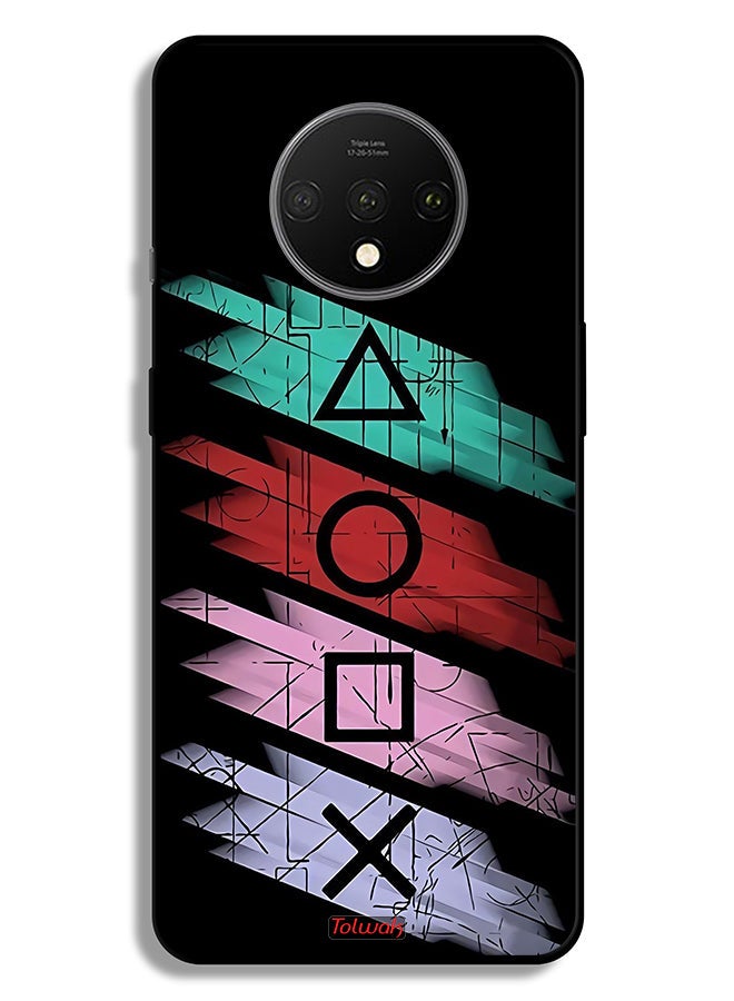 Tolwak OnePlus 7T Protective Case Cover Squid Game Icons - Image 2