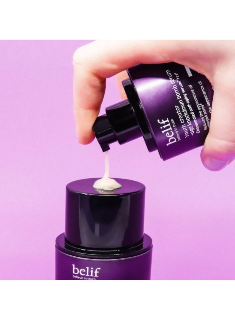 Belif Youth Creator Age Knockdown Bomb Serum for Mature Skin 50ml - Image 4