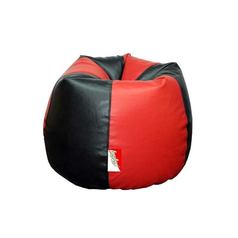 LAZYBAG Bean Bag Chair Furniture for Kids XXXL Bean Bag Cover Playing Video Games or Relaxing for classrooms daycares Libraries or Work from Home Red and Black 3XL Size - Image 3