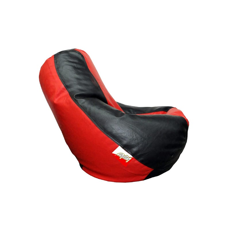 LAZYBAG Bean Bag Chair Furniture for Kids XXXL Bean Bag Cover Playing Video Games or Relaxing for classrooms daycares Libraries or Work from Home Red and Black 3XL Size - Image 5