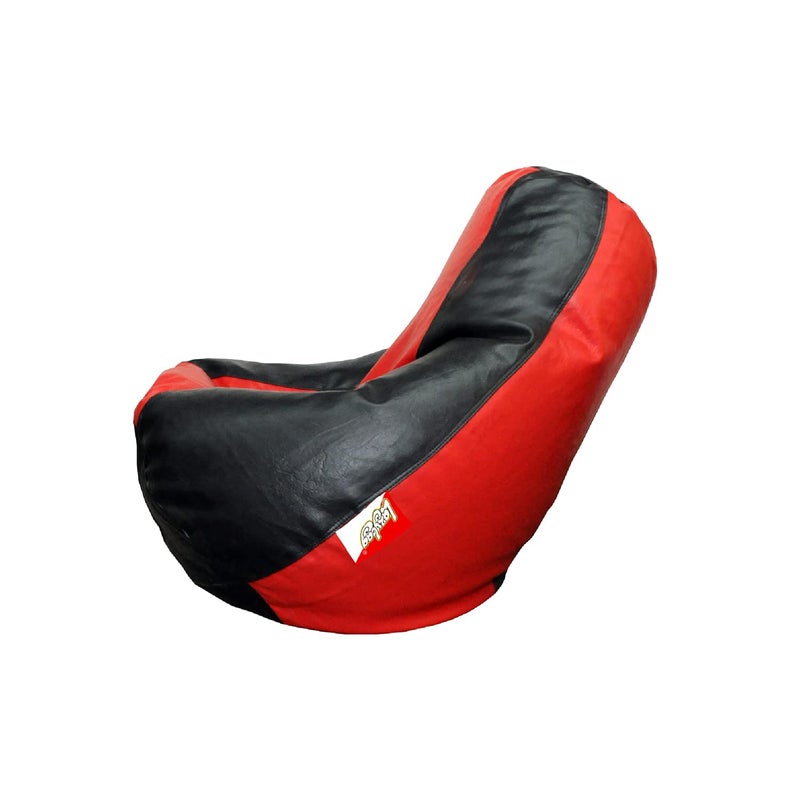 LAZYBAG Bean Bag Chair Furniture for Kids XXXL Bean Bag Cover Playing Video Games or Relaxing for classrooms daycares Libraries or Work from Home Red and Black 3XL Size - Image 4