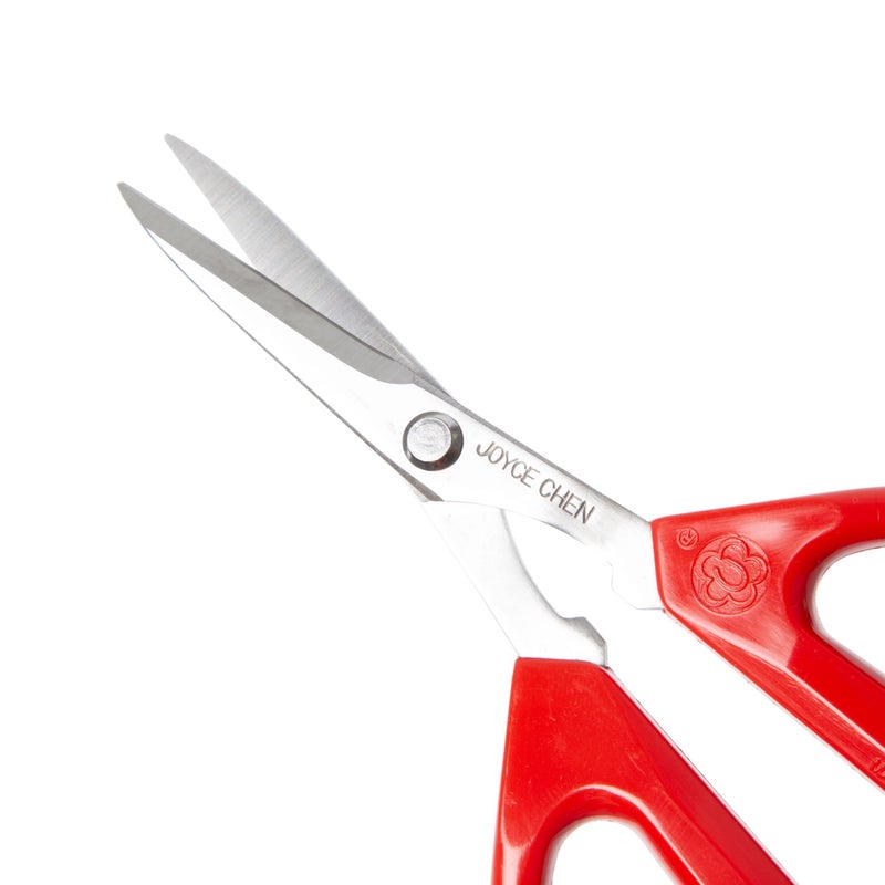 Joyce Chen Original Unlimited Kitchen Scissors All Purpose Kitchen Shears With Comfortable Handles, Red - Image 4