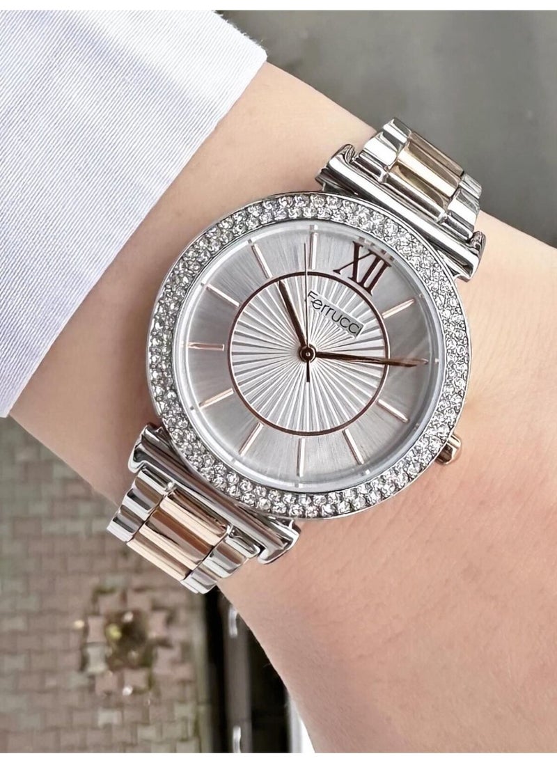 Ferrucci Women's Metal Band Wristwatch  - Image 1