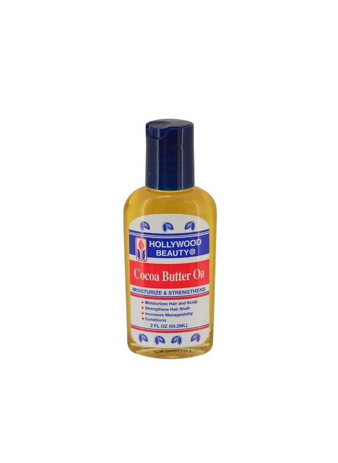 Hollywood Beauty Coco Butter Hair Oil 2 Oz 