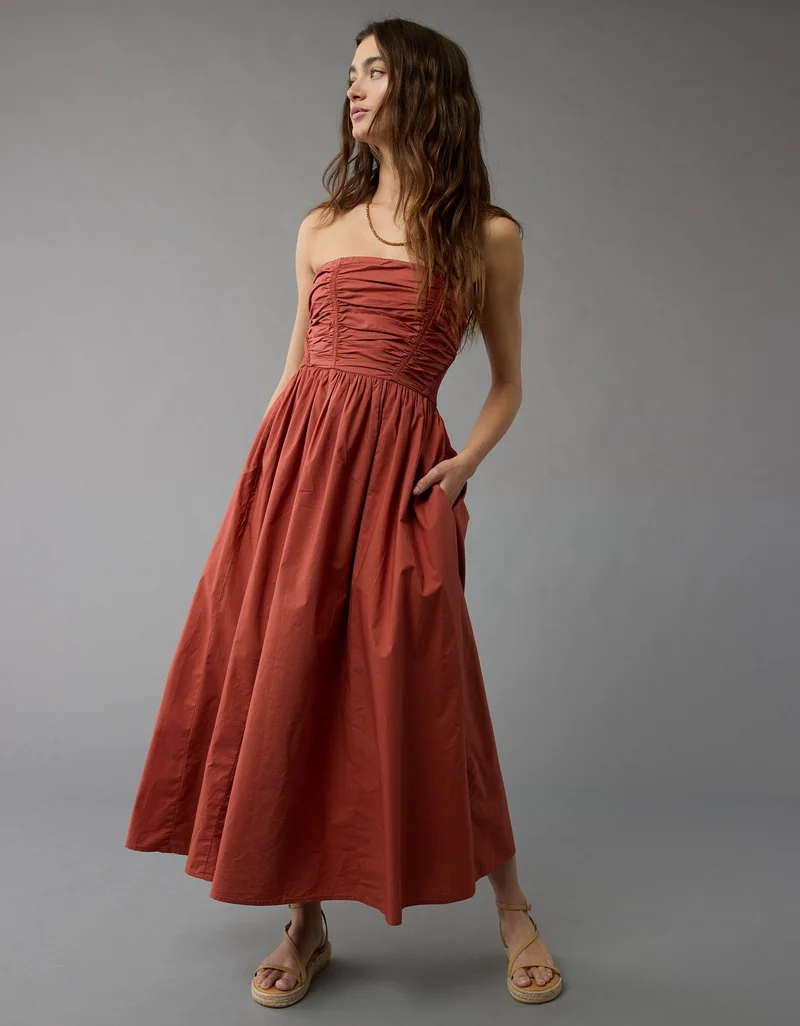 امريكان ايجل Strapless Pocket Dress