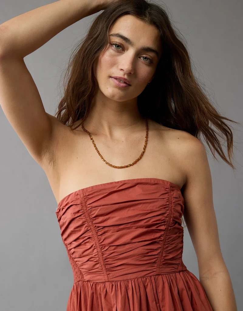 امريكان ايجل Strapless Pocket Dress
