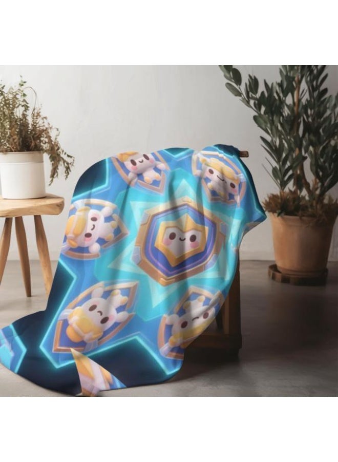 general Baby and children's cartoon flannel thin blanket (warm and comfortable, suitable for sleep, game use) 70cm*100cm - Image 3