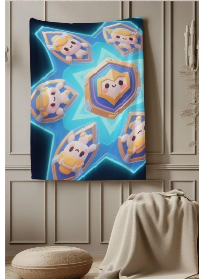 general Baby and children's cartoon flannel thin blanket (warm and comfortable, suitable for sleep, game use) 70cm*100cm - Image 5