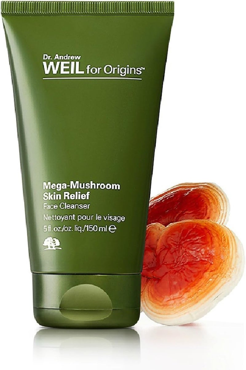 Origins Mega-Mushroom Skin Relief Face Cleanser - 5 Fl Oz
