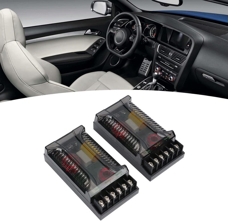 Fydun 300 Watts 2 Way Crossover Car Audio Crossover Universal Heat Dissipation Speaker Frequency Divider - Image 4