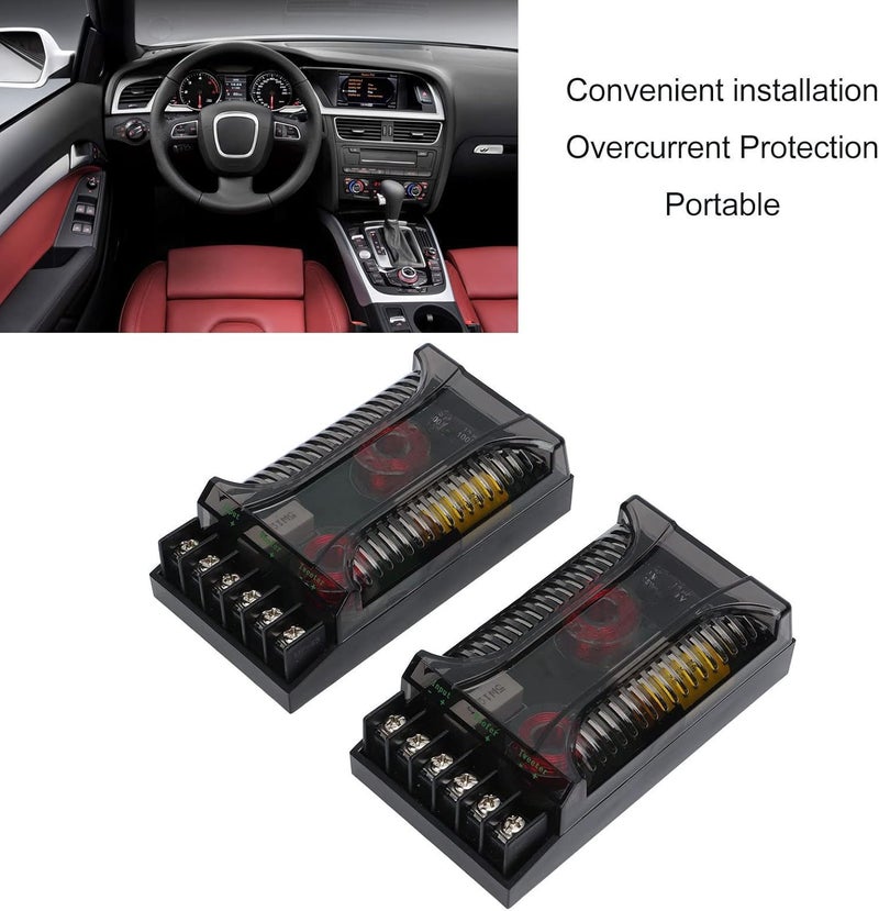 Fydun 300 Watts 2 Way Crossover Car Audio Crossover Universal Heat Dissipation Speaker Frequency Divider - Image 3