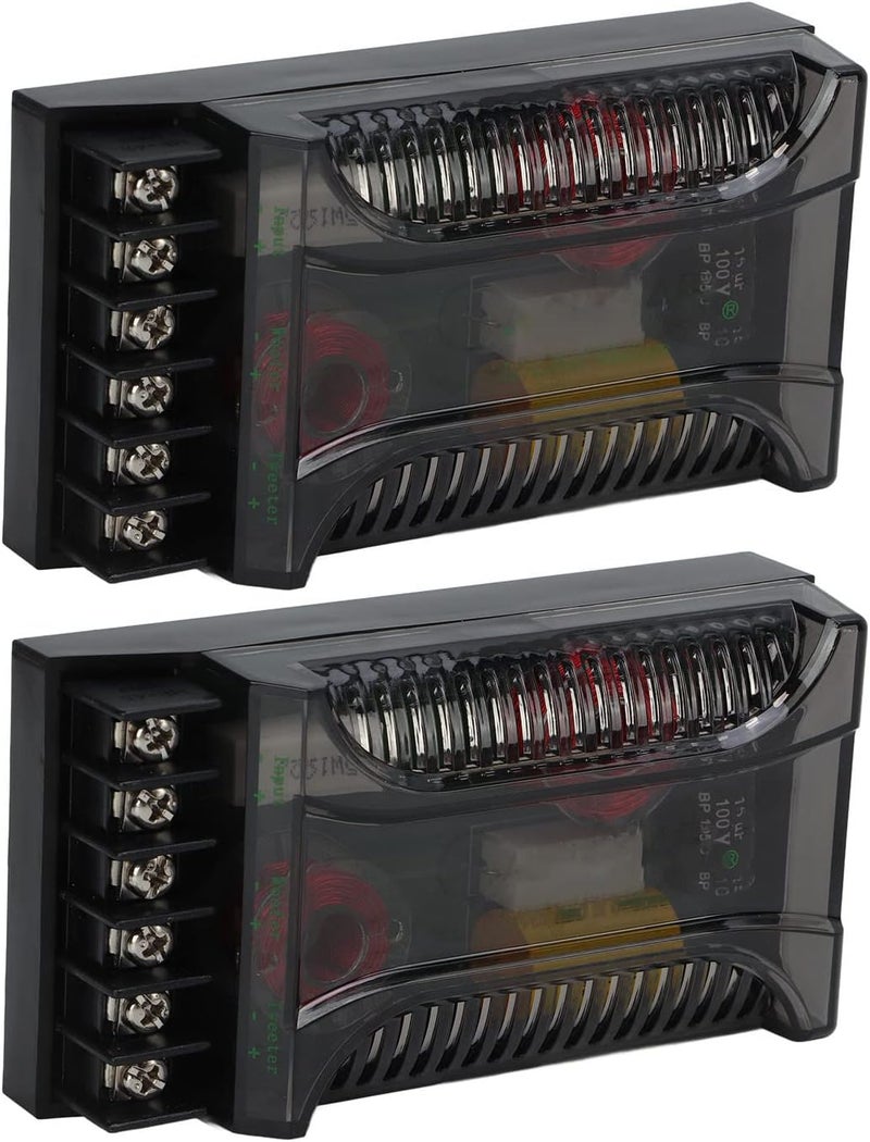 Fydun 300 Watts 2 Way Crossover Car Audio Crossover Universal Heat Dissipation Speaker Frequency Divider - Image 1