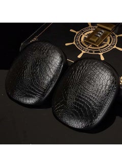 For Apple AirPods Max Bluetooth Headphone Case PU Skin Protective Case Crocodile Pattern Headphone Case-Color:Black-Applicable Model:For Apple AirPods Max Crocodile Pattern [OPP Bag]]