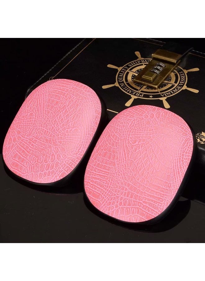 Generic - For Apple AirPods Max Bluetooth Headphone Case PU Skin Protective Case Crocodile Pattern Headphone Case-Color:Black-Applicable Model:For Apple AirPods Max Crocodile Pattern [OPP Bag]] - Image 1