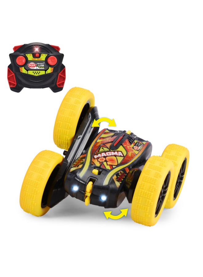 Dickie Item 201103007 Dickie Toys - RC Car Fire 'n' Frost Flippy (16 cm) - Remote Controlled Car from 6 Years with 360° Flips and Light, Remote Control Car for Children, 8 km/h, 2.4 GHz Remote Control, Batteries Included- 6 yerars + - Image 2