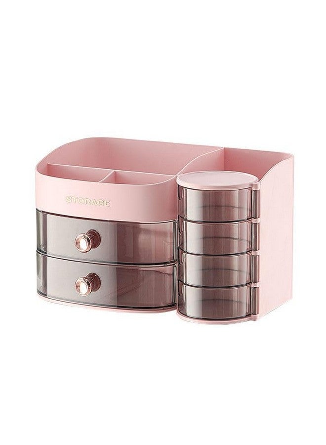 Azelf Stylish Cosmetic Storage Rack - Large Capacity, Dustproof Organizer for Skin Care & Lipstick with Elegant Luxury Design - Image 1