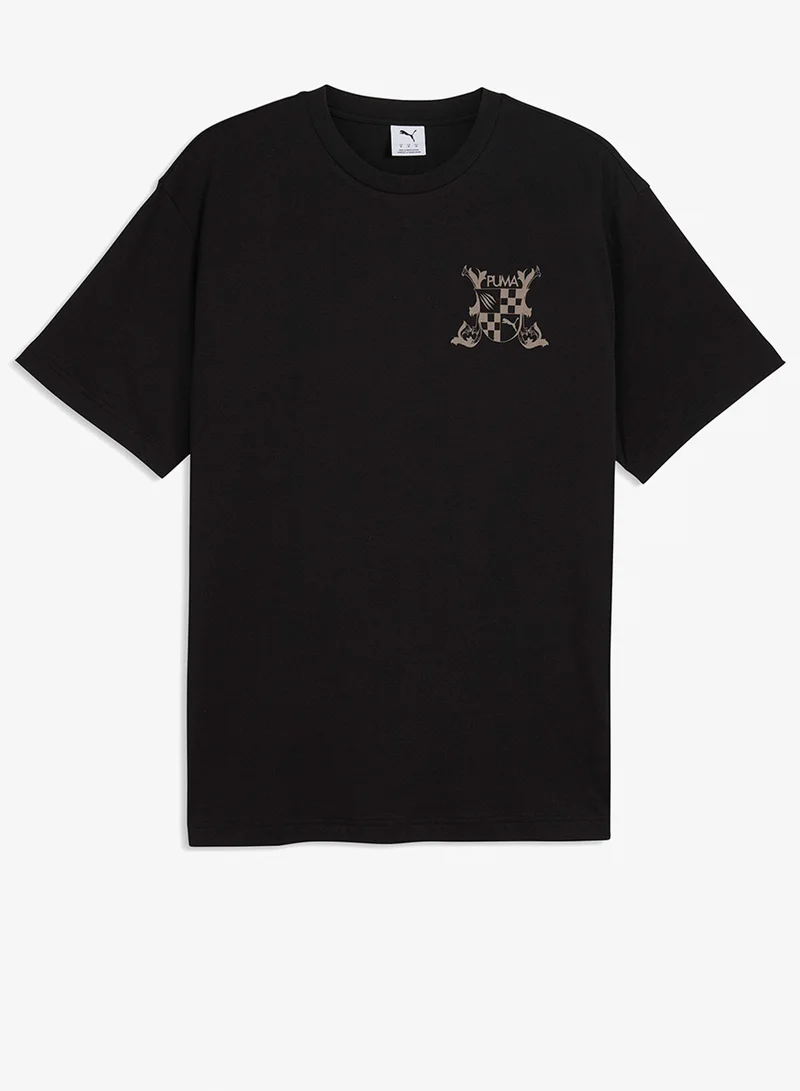 Graphic Medieval Relaxed T-Shirt