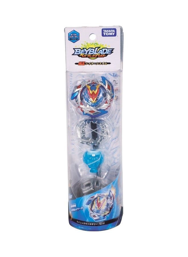 Loquat B-104 Beyblade Burst Winning Valkyrie.12VI Starter Spinning Top  - Image 3