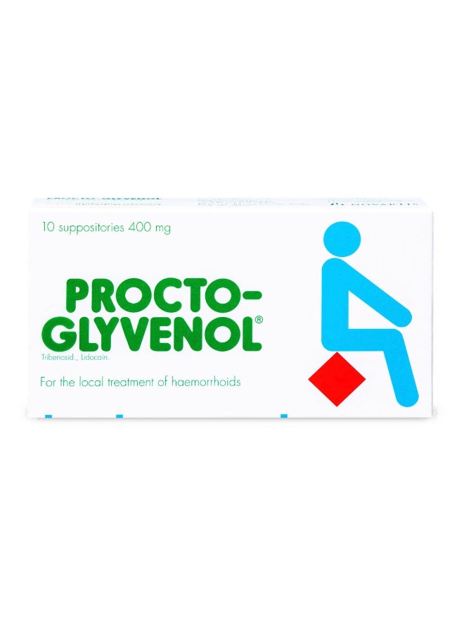 PROCTO-GLYVENOL Procto Glyvenol Suppository 10pcs - Image 1