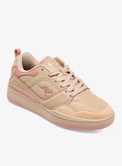 kangaROOS Women's Panelled Lace-Up Sports Shoes