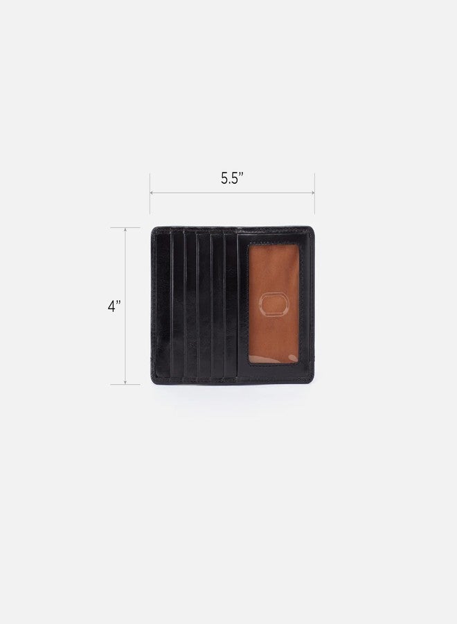 HOBO Vintage Euroslide Card Holder Wallet,Black,One Size - Image 4