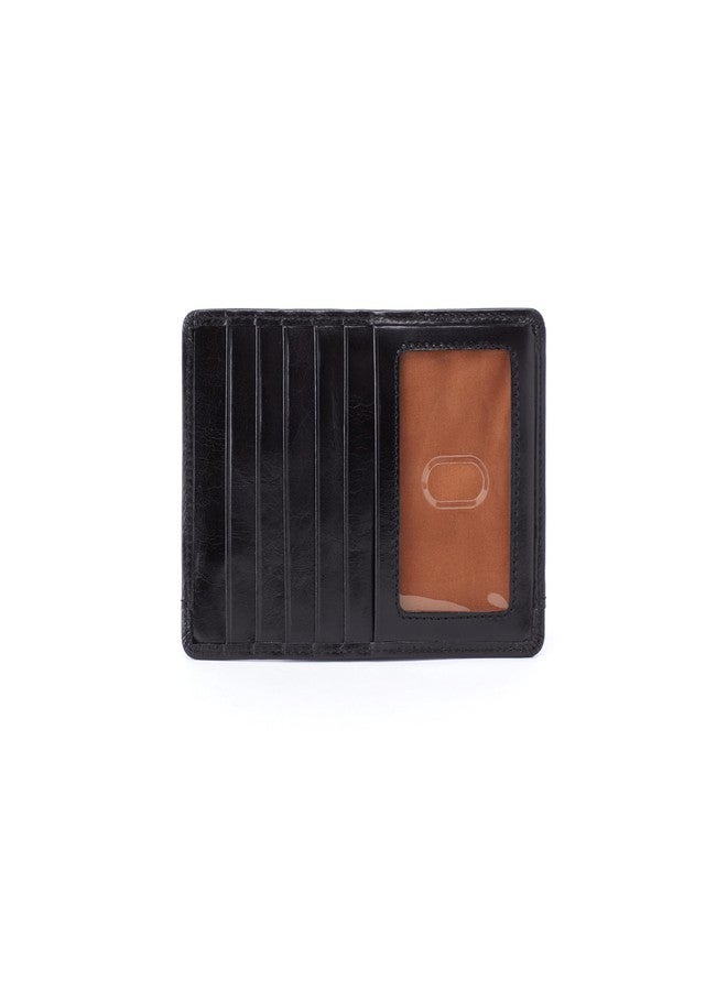HOBO Vintage Euroslide Card Holder Wallet,Black,One Size - Image 1