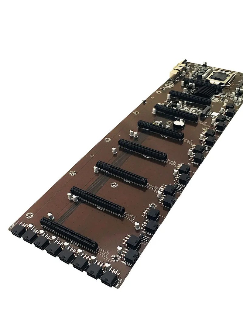 Miner B75 Motherboard Mining Machine Motherboard MDDR3 For ETC CPU 8 Graphic Cards (B75 Miner Motherboard)
