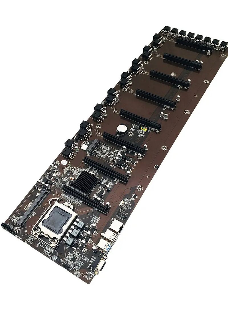 Miner B75 Motherboard Mining Machine Motherboard MDDR3 For ETC CPU 8 Graphic Cards (B75 Miner Motherboard)