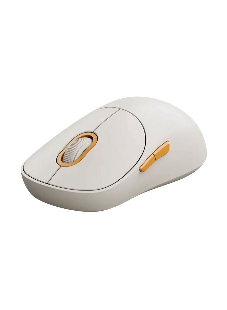 Xiaomi Wireless Mouse Xiaomi 3, 1200DPI, Bluetooth / Wi-Fi - BHR8912GL | White - Image 1