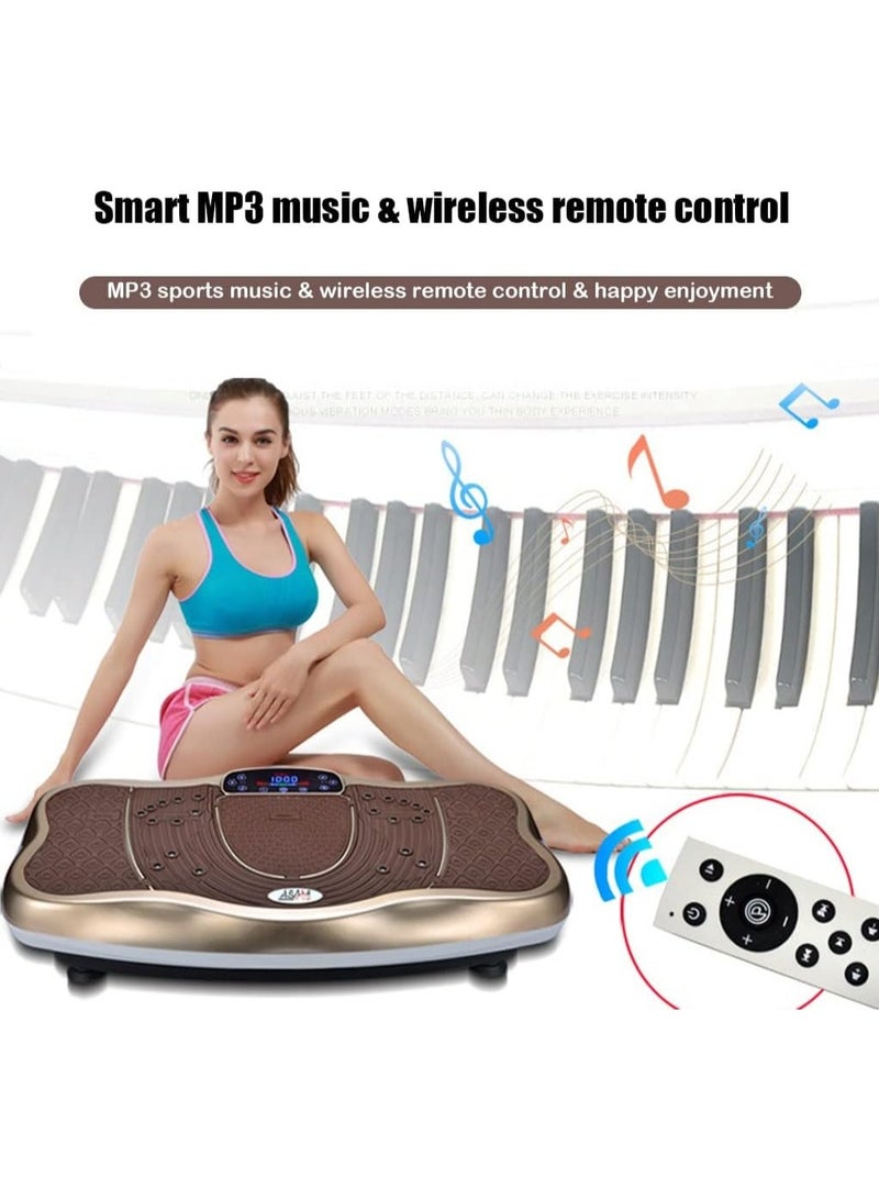 DubaiGallery Vibration Platform Machines, Fat Shake Machine New Home Mini Vibration Plate, Lazy Exercise Body Shaping Machine, Lymphatic Drainage Machine Home Gym Workout - Image 3