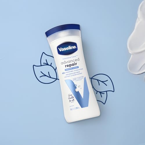 Vaseline Intensive Care Advanced Repair Fragrance Free Body Lotion 2-Pack 10 oz each - Image 5