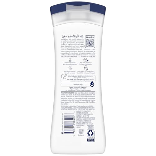 Vaseline Intensive Care Advanced Repair Fragrance Free Body Lotion 2-Pack 10 oz each - Image 2
