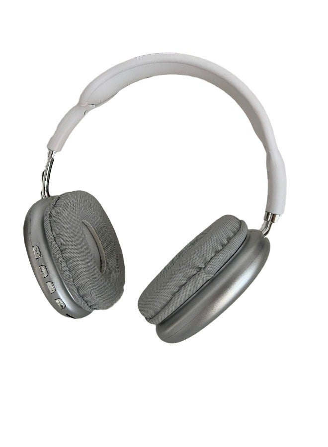 Rechargeable Over Ear Wireless Bluetooth Headphones with 10Hr Playtime, SD Slot, Backup Wire- Soft Cushion Wireless Headset - Image 5