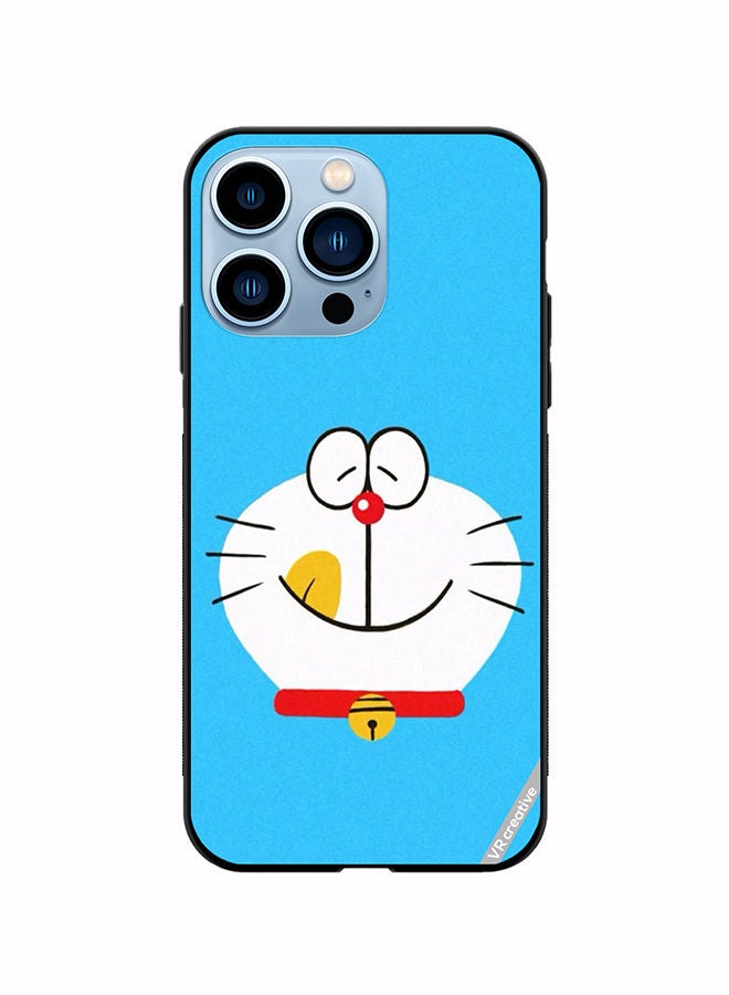 VR CREATIVE Protective Case Cover For Apple iPhone 14 Pro Max Cryon Doremon Design Multicolour - Image 1