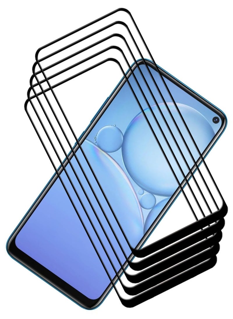 ACLIX 5 Pieces Antistatic ESD Dustproof Premium Quality High Definition Tempered Glass Screen Protector Designed For vivo Y30 - Image 1