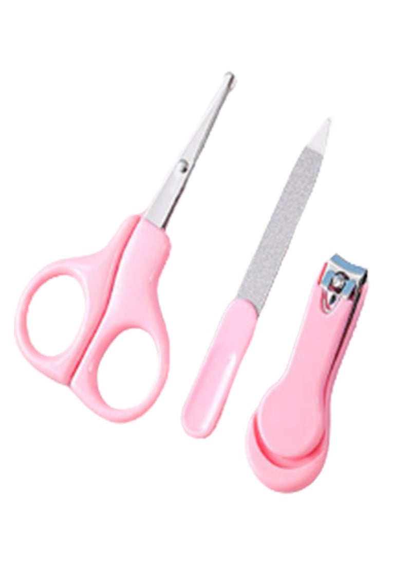 HADA BEAR - Nail clippers 3 piece set Pink color - Image 1