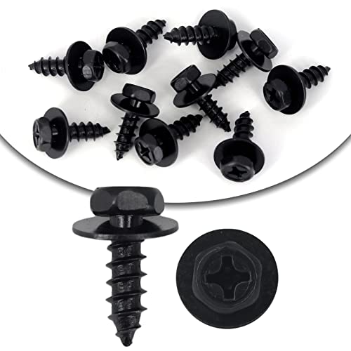 Gistilli 10pcs Front Fender Liner Bolts Bumper Cover Splash Shield Mud Guard Screws Compatible with Lexus Toyota Camry Corolla Highlander RAV4 9015960498 - Image 1