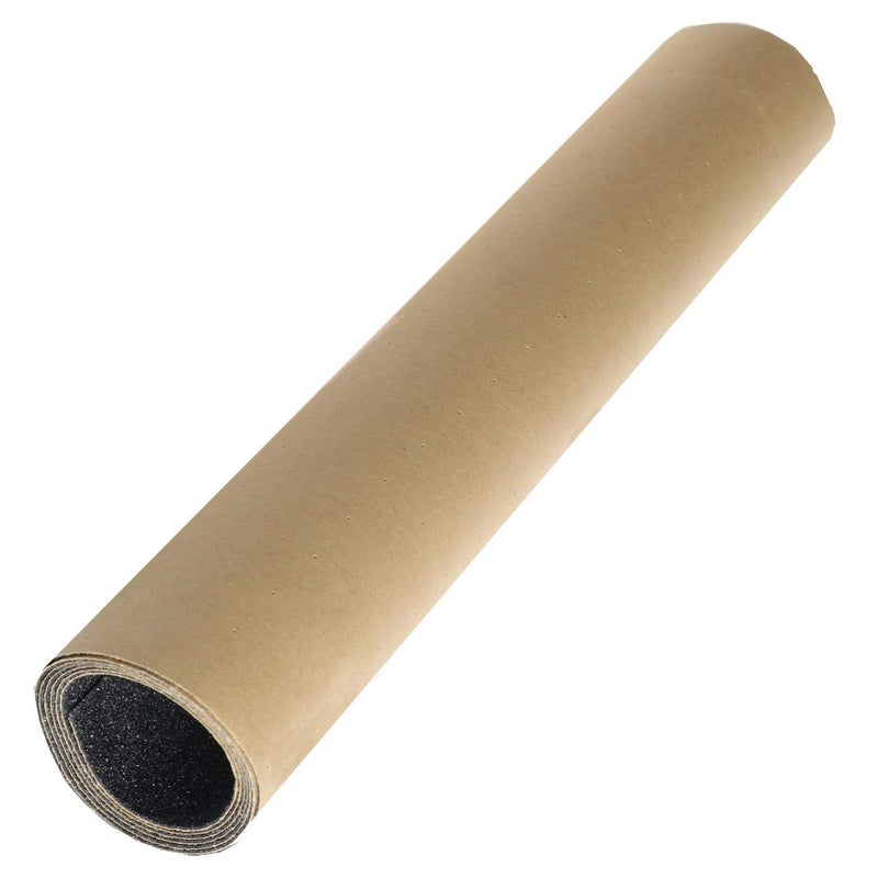 ZUEXT 10.6" x 43.3" Black Skateboard Grip Tape Sheet, Bubble Free Waterproof Black Scooter Grip Tape, Longboard Griptape, Sandpaper for Rollerboard Stairs Pedal Wheelchair Steps (110x27cm) - Image 5