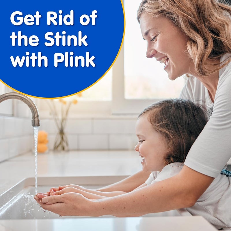 Plink 90 Garbage Disposer Cleaner and Deodorizer, Lemon, 20 Count - Image 5