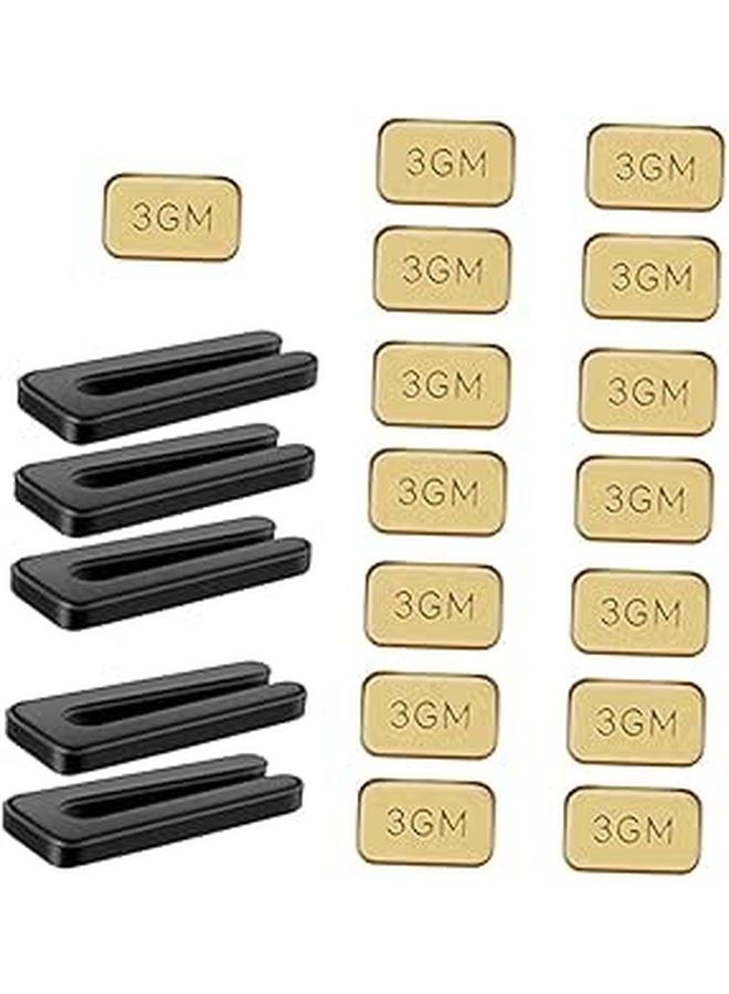 Jojofuny 5 Sets Ceiling Fan Balance Kit Weights Clips For Balancing Blades Prevent Wobble Extend Fan Life - Image 1
