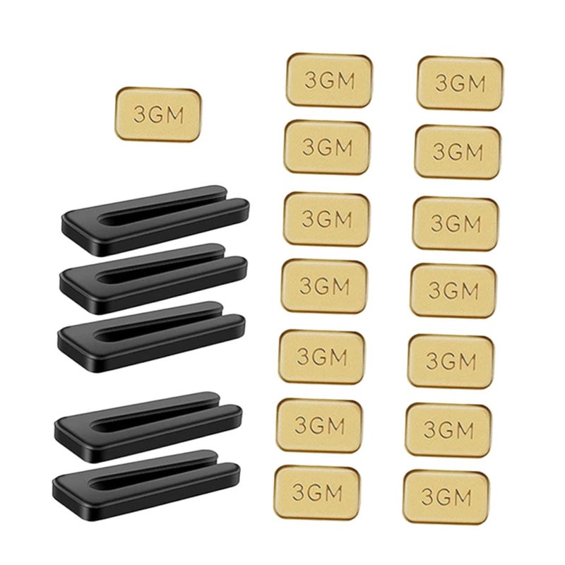 Jojofuny 5 Sets Ceiling Fan Balance Kit Weights Clips For Balancing Blades Prevent Wobble Extend Fan Life - Image 2