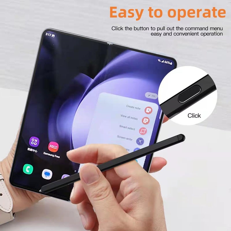 Replacement Stylus Pen: Precision-engineered, Ergonomic Design, 3 Replacement Nibs - Portable Compact Accessory for Samsung Z Fold 6/5 Touchscreen Writing Drawing - Image 3
