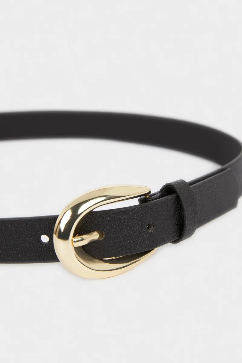 Defacto  Woman Oval Buckle Faux Leather for Women | Best Price UAE