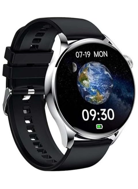 GT5 Ultrathin Smartwatch – 1.28" Color Display, Fitness Tracking, Heart Rate Monitor, Sleep Tracker, Waterproof, Stylish & Lightweight, Smart Notifications