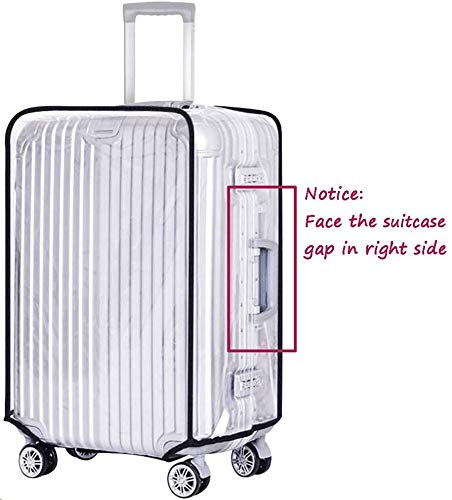 JenKin Luggage Protector Suitcase Cover PVC Waterproof Travel Suitcase Fits Most 20" to 30"(28") - Image 4