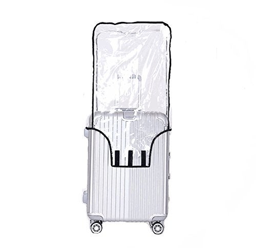 JenKin Luggage Protector Suitcase Cover PVC Waterproof Travel Suitcase Fits Most 20" to 30"(28") - Image 1