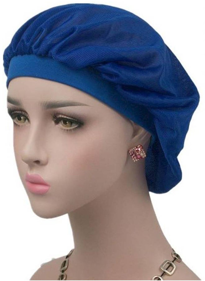 ZCM-HAPPY 3 PCS of Lightweight Solid Color Chemotherapy Sleeping Cap - Perfect for Home, Hair Care, and Air Conditioning Comfort  - Image 4