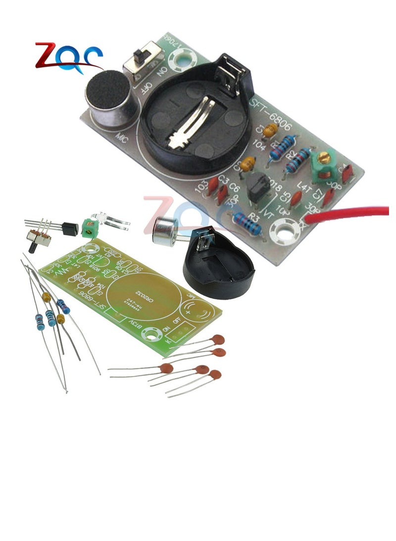 مجموعة وحدة تعديل تردد المرسل والميكروفون اللاسلكي